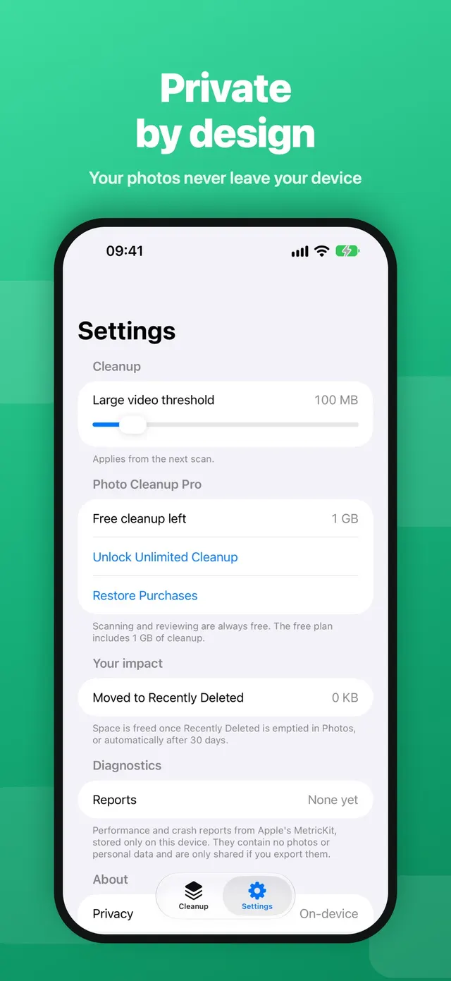 Photo Cleanup — capturas de tela 4