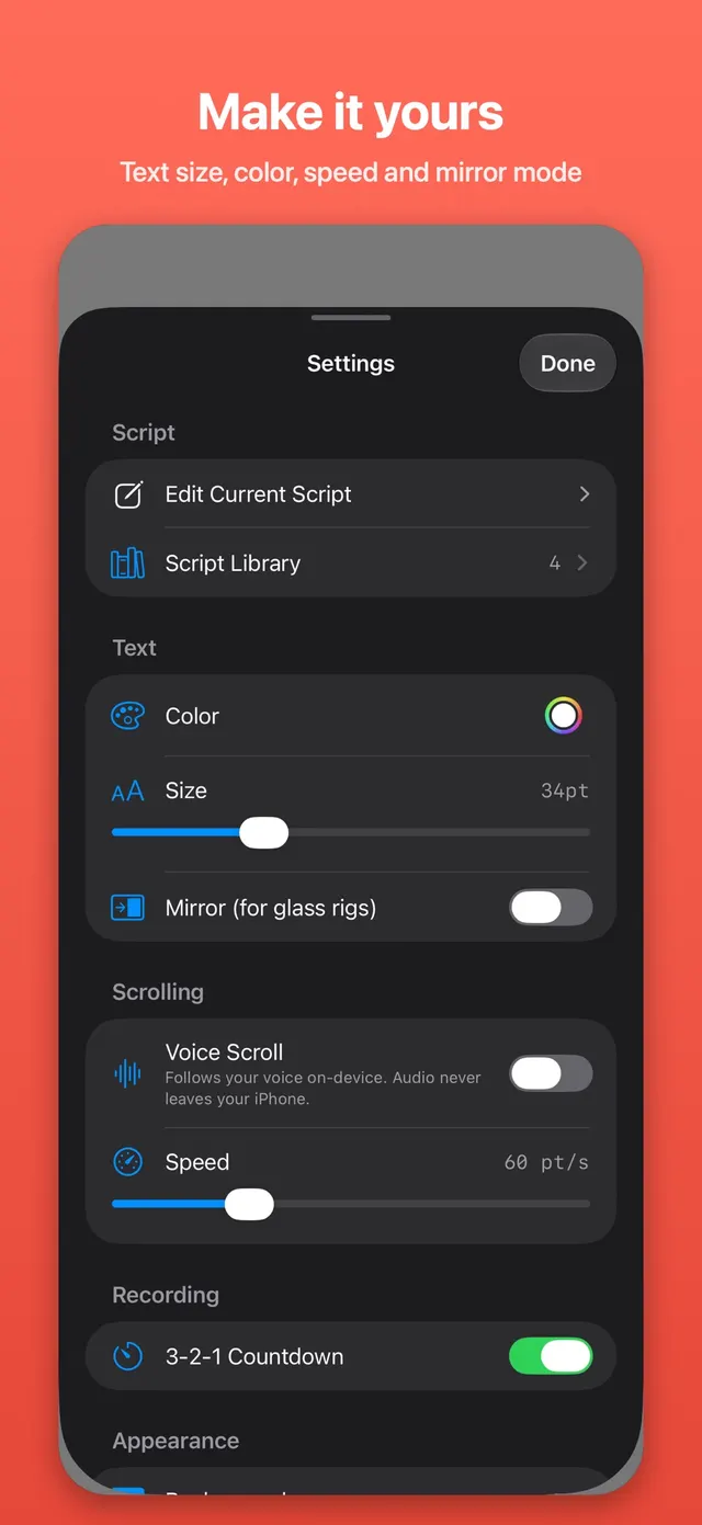 SpeakScroll — capturas de tela 5