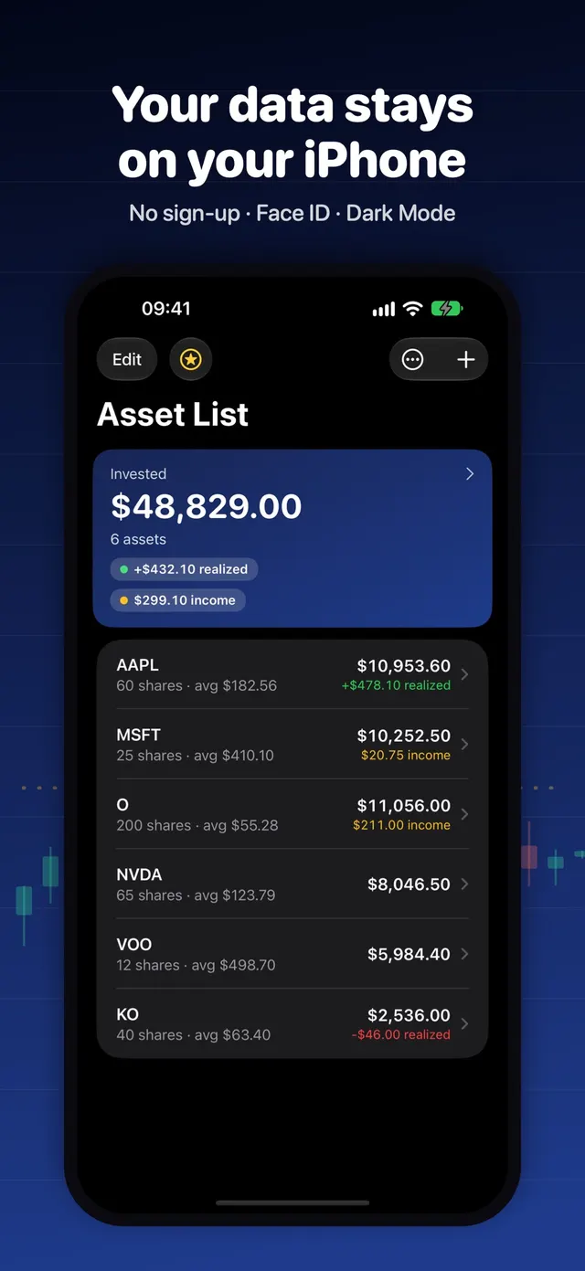 Stock Calc — capturas de tela 7