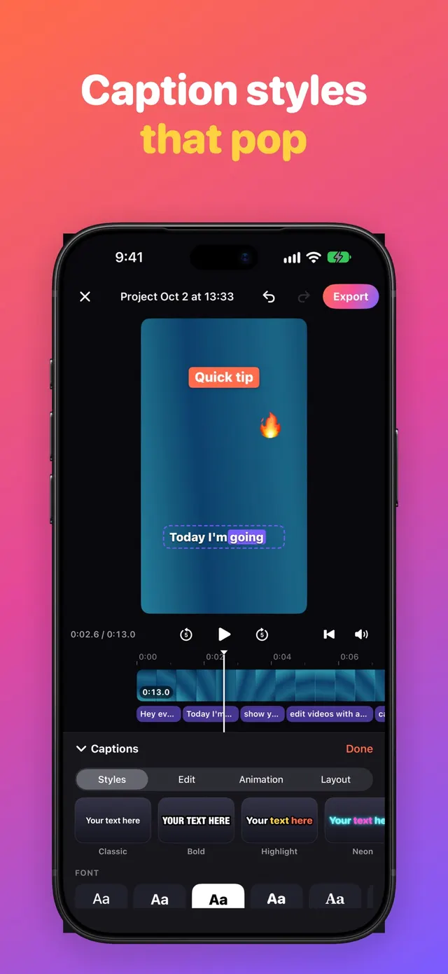 Talkcut — capturas de tela 2
