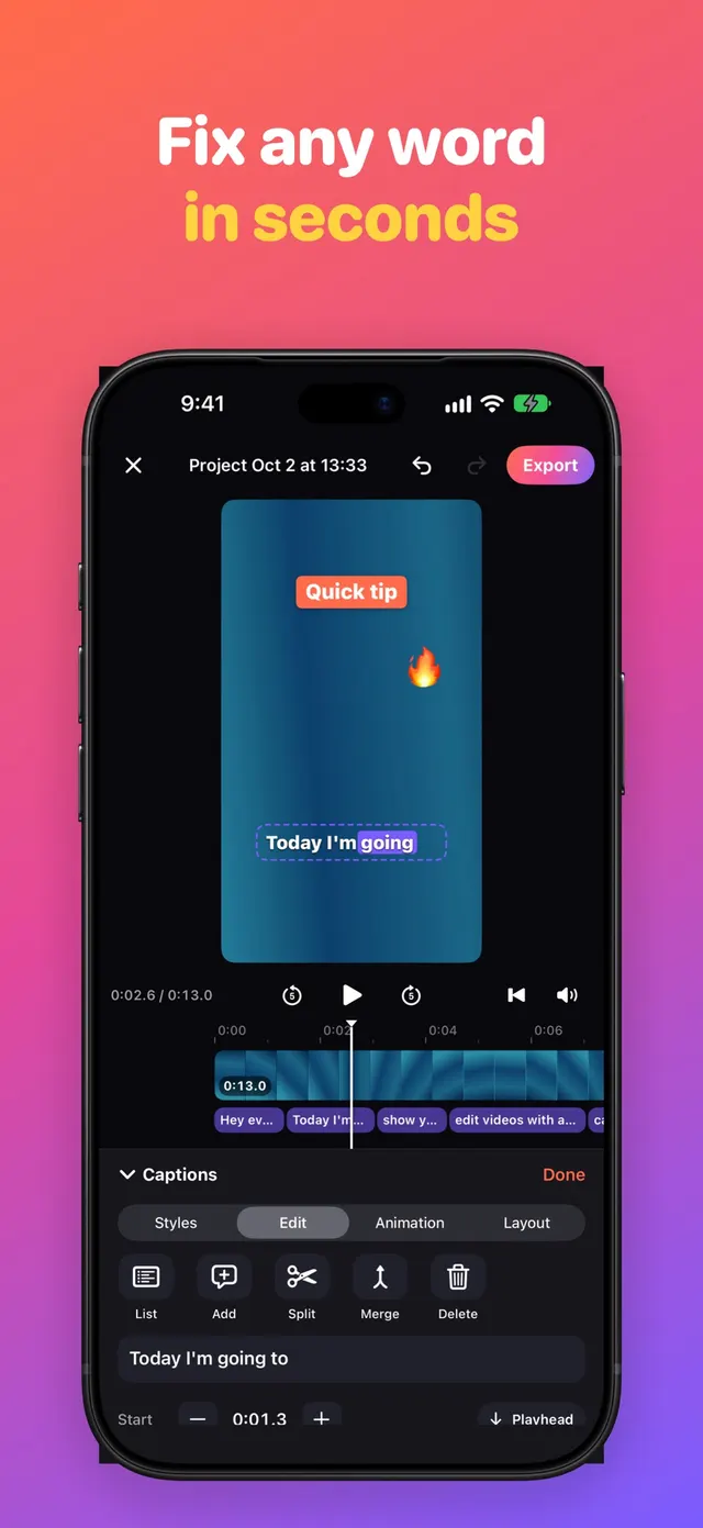 Talkcut — capturas de tela 3