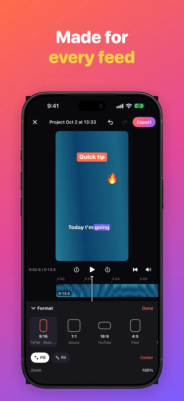 Talkcut — capturas de tela 5